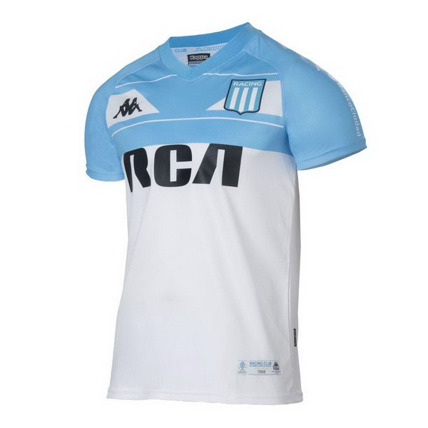 Maillot Football Racing Club Domicile 100th Blanc Azul